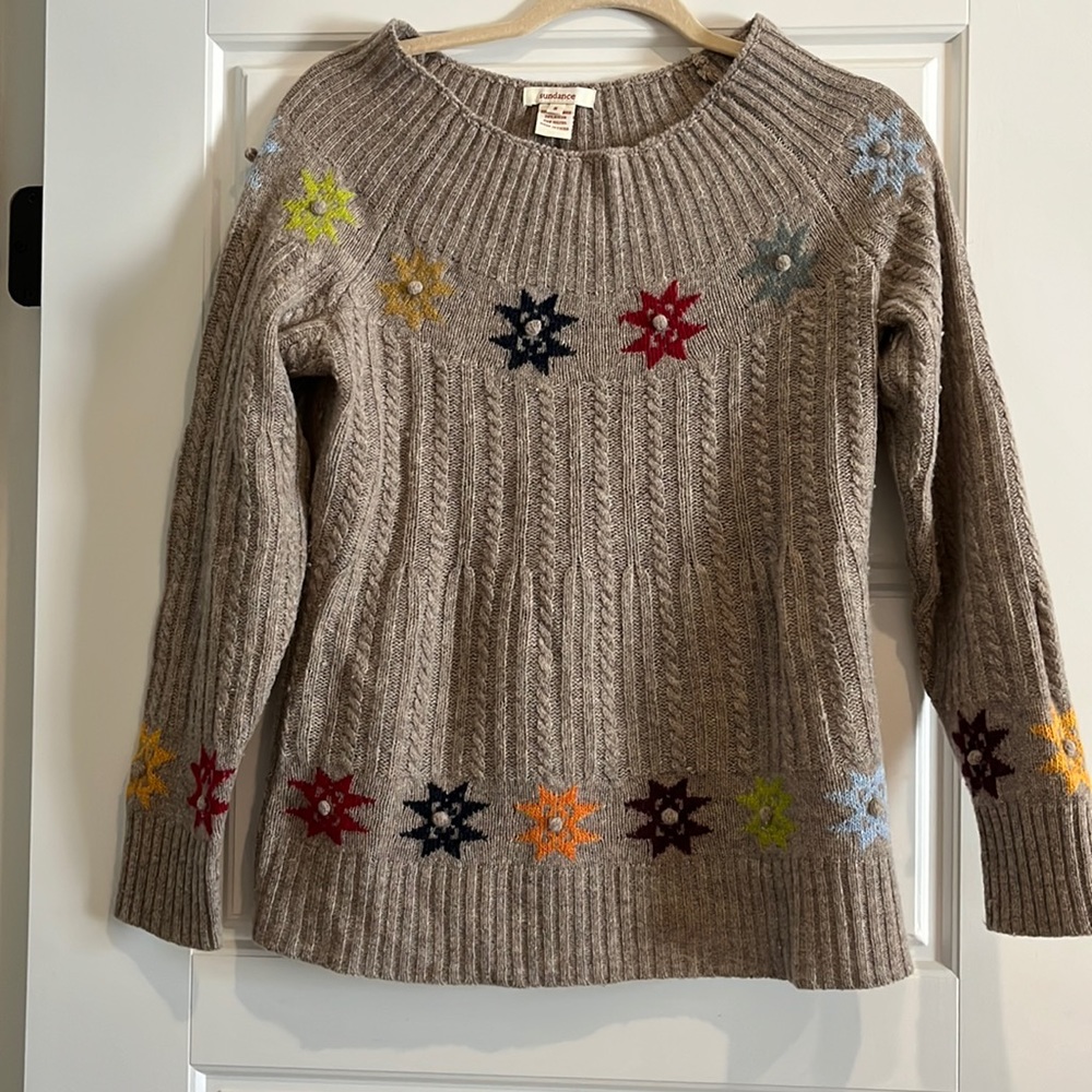 Sundance S Taupe Sweater